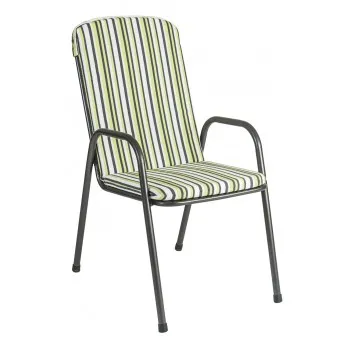 Green Stripe Kissen
