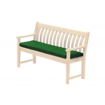 Green polyester cushion,...