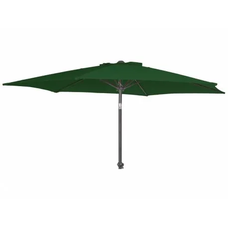 Parasol rond aluminium vert...